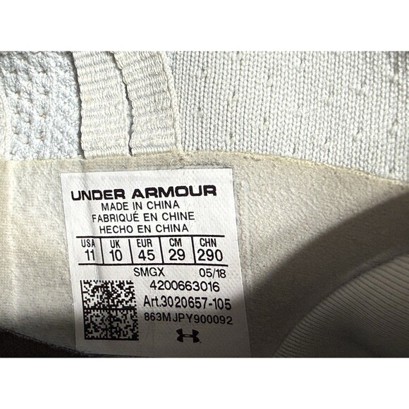 ?MENS UNDER ARMOUR CURRY 5 ELEMENTAL TOKYO GREY Sz 11 BASKETBALL SHOES $220 main image 6